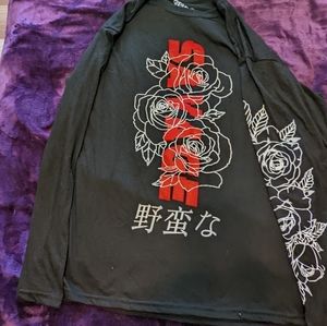 Fresh laundry black long sleeve